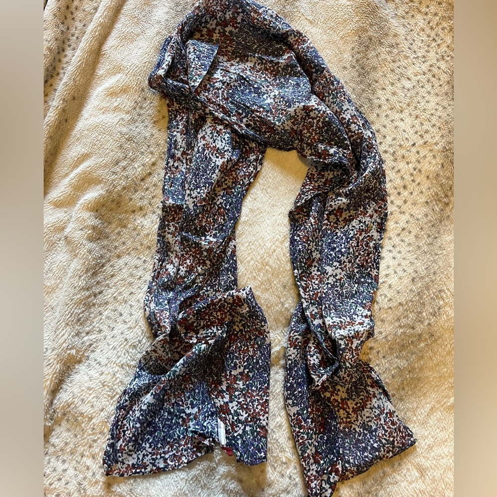 Comptoir Des Cotonniers Multicolor Abstract Scarf